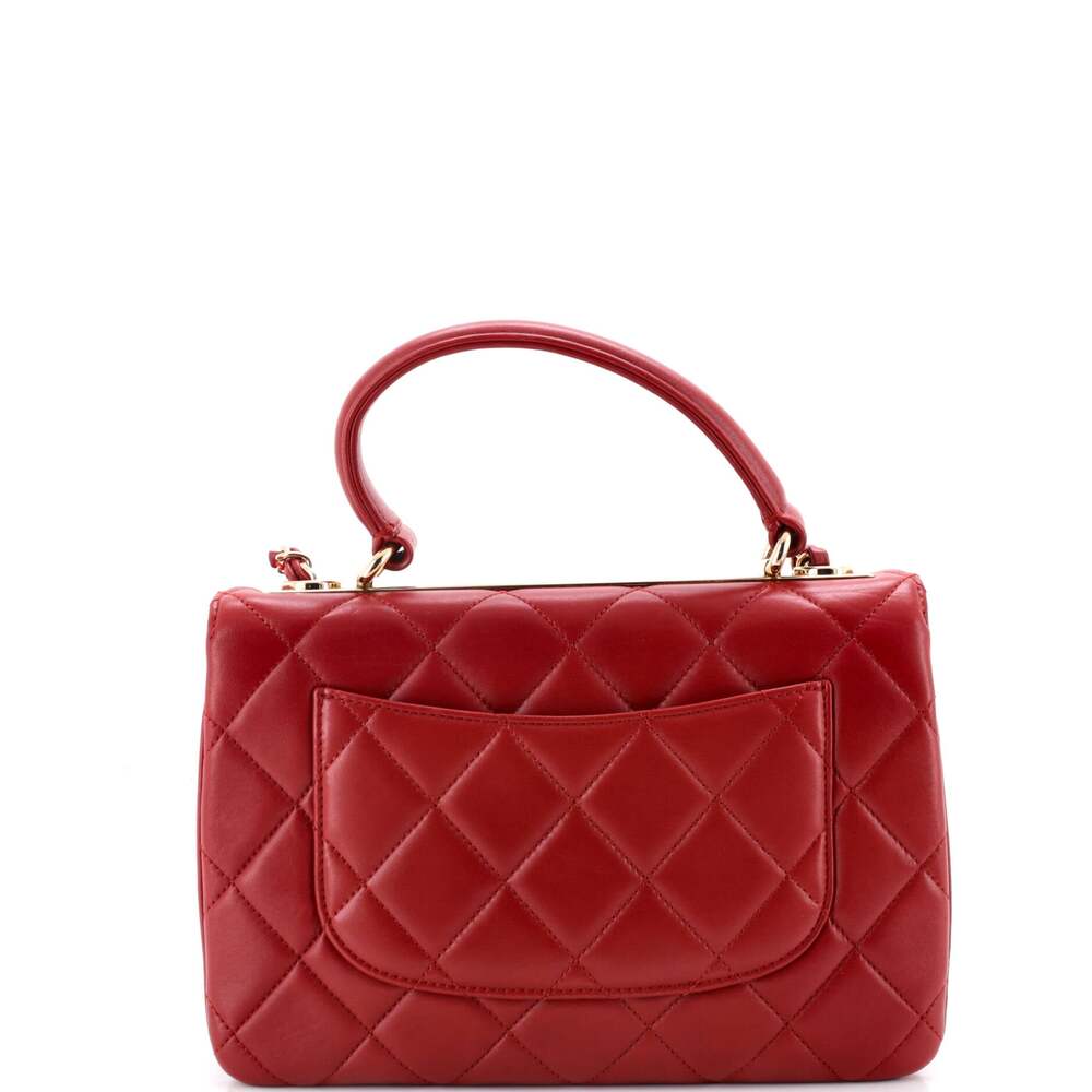 Chanel Trendy Cc Top Handle Bag Quilted #241424C47B - Picture 3 of 7